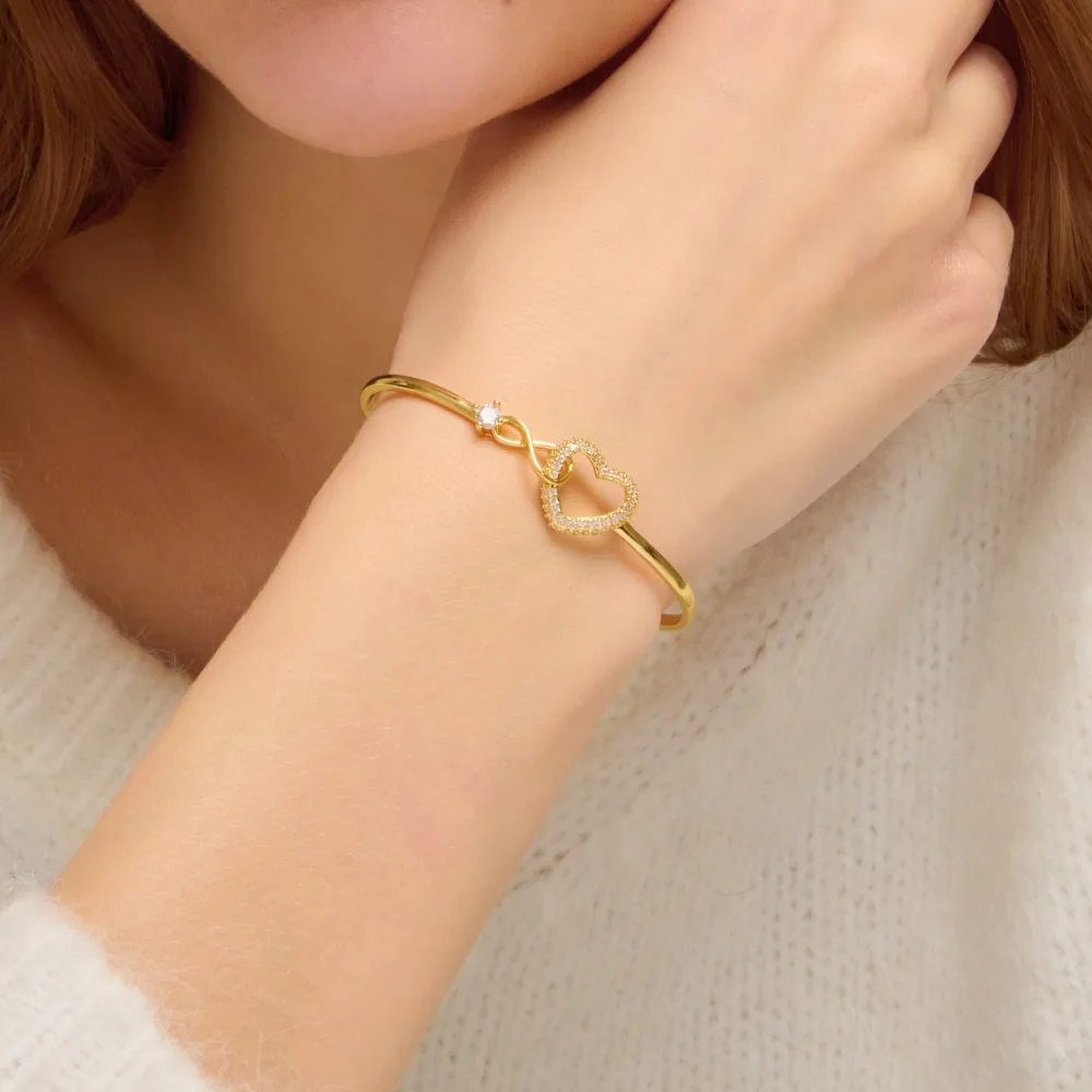 Mother & Daughter - Infinity Heart Bracelet - Image 3