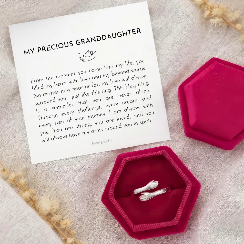 My Precious Granddaughter - Hug Ring - Image 3